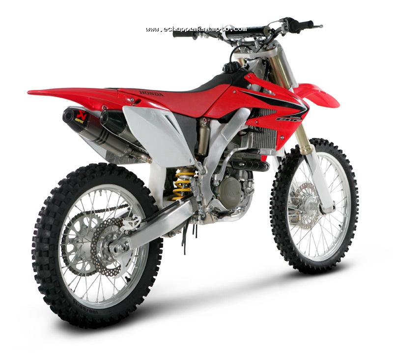 ECHAPPEMENT MOTO AKRAPOVIC RACING & EVOLUTION EXHAUST SYSTEM (SIMPLE SILENCIEUX) HONDA CRF 250R (2006 - 2007) 2